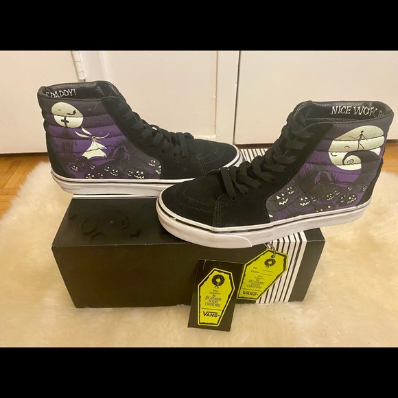 High Top Vans -limited edition Nightmare Before Christmas - Picture 3 of 7